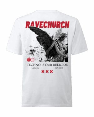 Techno Angel Oversized T-Shirt White