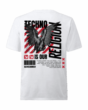Vulture Oversized T-Shirt White