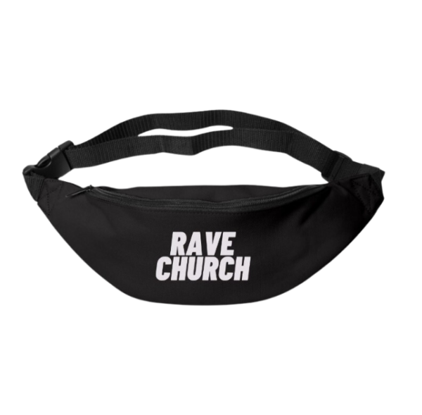 Waistbag black (bestickt)